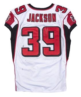 2014 Steven Jackson Game Used Atlanta Falcons Road Jersey Photo Matched To 3 Games 